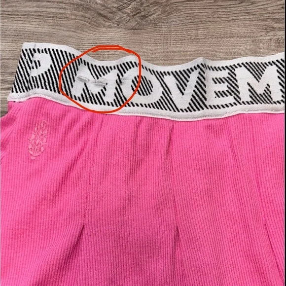 Free People Movement Duo Skort In Fuschia Flirt - Picture 9 of 9